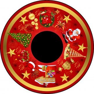 Traditional Christmas wheel