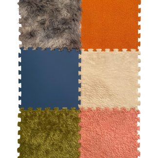 Set of 6 Textured Floor Tiles