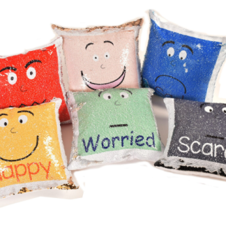 Hide and Reveal Emotion Cushions