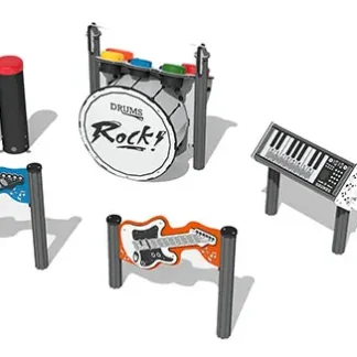 Sensory Garden Rock Band Set of 6